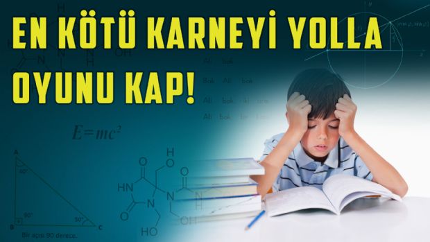 En kötü karneyi yolla ödülü kap! En kötü karneyi yolla ödülü kap!