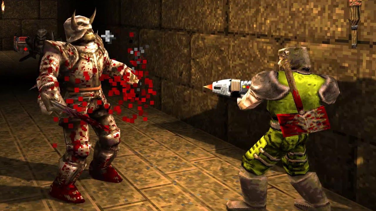 Quake yeniden yapımı duyurulduğu gibi çıktı Quake yeniden yapım