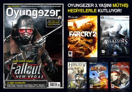 Oyungezer 3. yaşını hediyelerle kutluyor! Oyungezer 3. yaşını hediyelerle kutluyor!