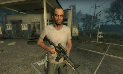 Trevor şimdi de zombi avında!