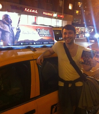 New Vegas alana, bedava taksi yolculuğu - 2