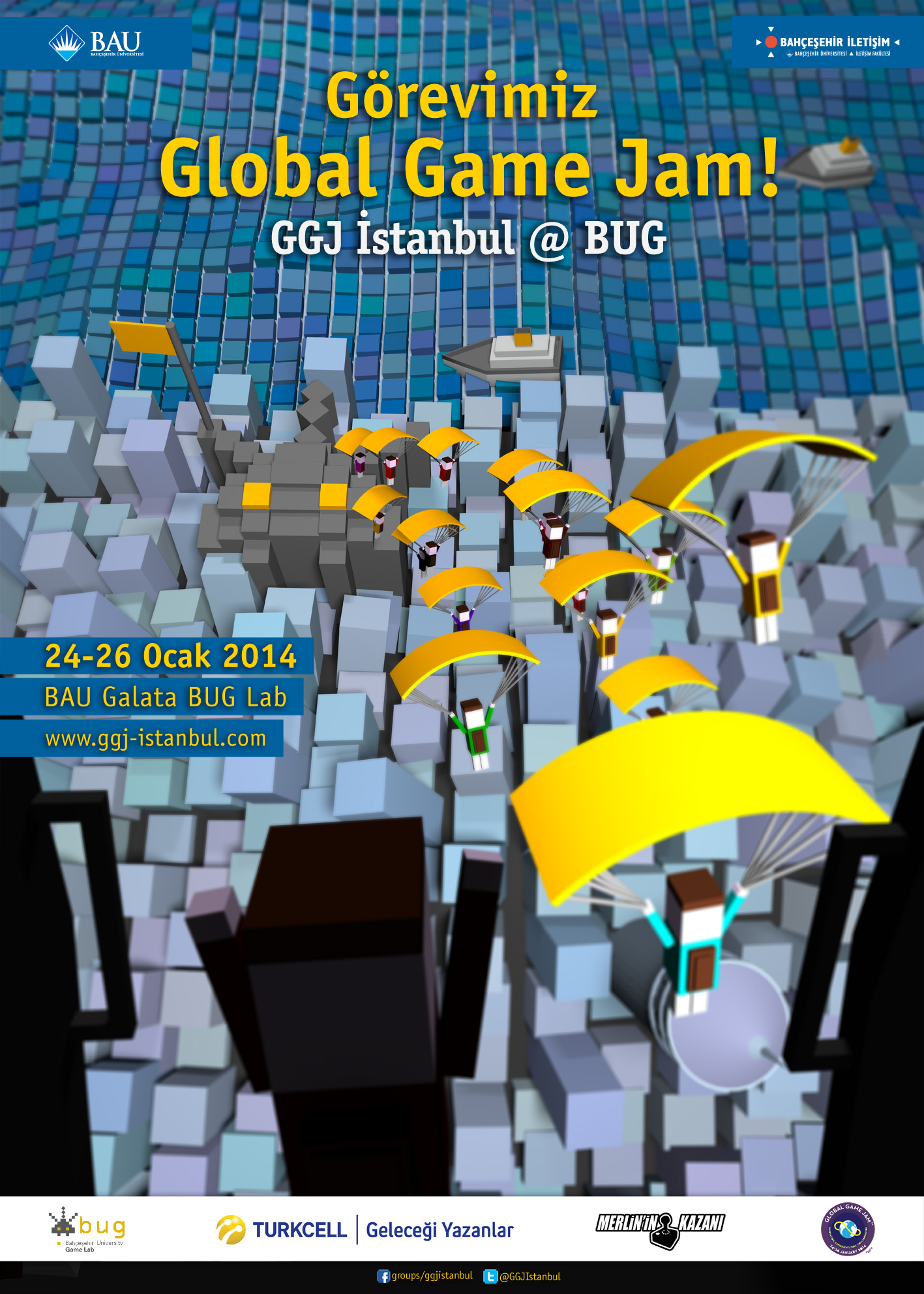 Global Game Jam Istanbul başlıyor! Global Game Jam Istanbul başlıyor!