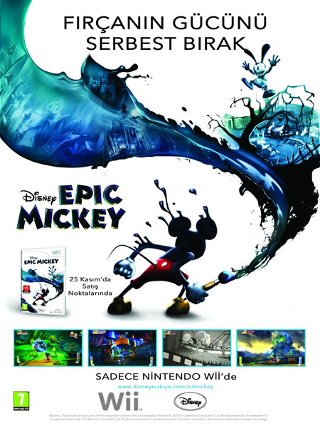 Epic Mickey ile tanışmaya az kaldı - 2 Epic Mickey ile tanışmaya az kaldı - 2