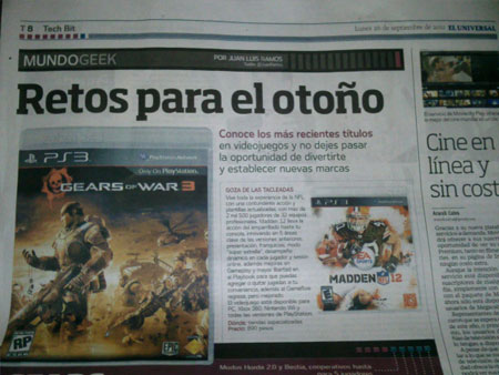 Şok! Gears of War 3, PS3'e geliyor! Şok! Gears of War 3, PS3'e geliyor!