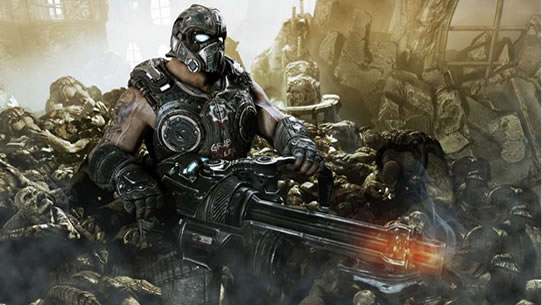 Gears of War 3'ün yeni ekran görüntüleri - 4