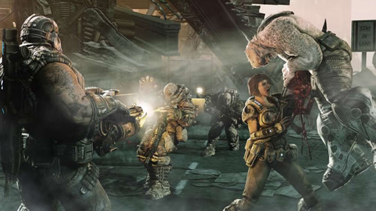 Gears of War 3'ün yeni ekran görüntüleri - 5