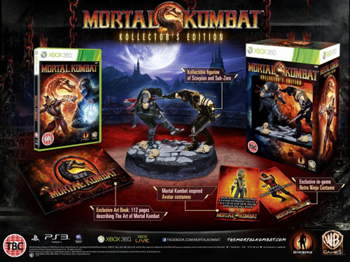Mortal Kombat "Kollector's Edition" detayları Mortal Kombat "Kollector's Edition" detayları