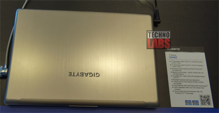 Computex 2012 - Extreme Ultrabook: Gigabyte U2442 - 1
