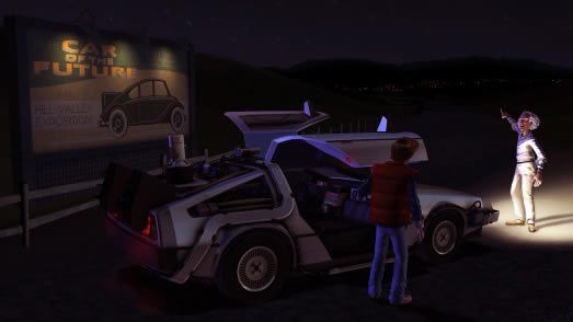 Telltale'dan Back to the Future için kıyak Telltale'dan Back to the Future için kıyak
