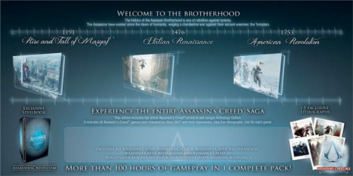 Assassin's Creed Anthology üç nesli birleştiriyor - 3 Assassin's Creed Anthology üç nesli birleştiriyor - 3