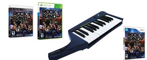 Rock Band 3, klavyesiyle satılacak