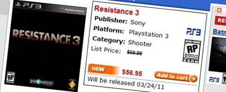 Resistance 3 ısrarı sürüyor
