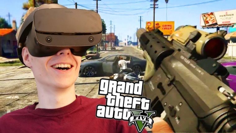 GTA 5 VR versiyonu için oyunu modladılar GTA 5 VR versiyonu için oyunu modladılar