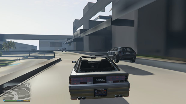 Grand Theft Auto V'te grafikleri ve tüm görselliği düşüren  hata!