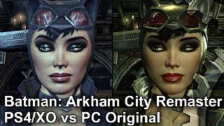 Batman: Arkham City'nin Remastered sürümü, PC sürümüne karşı