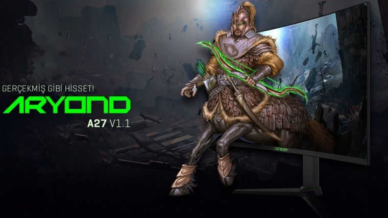 Monster oyuncu monitörü Aryond A27 V1.1 satışa sunuldu Monster oyuncu monitörü Aryond A27 V1.1 satışa sunuldu