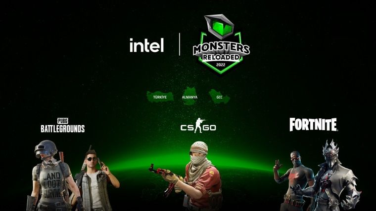 Intel Monsters Reloaded 2022 espor turnuvası başladı Intel Monsters Reloaded 2022 espor turnuvası başladı