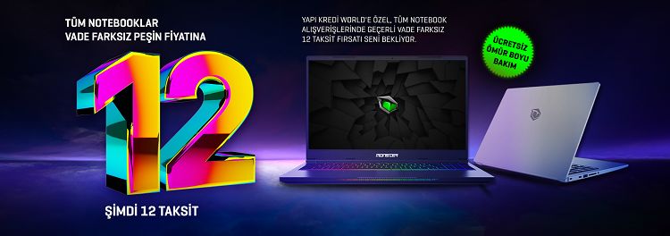 Tüm Monster Notebook ürünlerinde yüzde 10 indirim var Tüm Monster Notebook ürünlerinde yüzde 10 indirim var