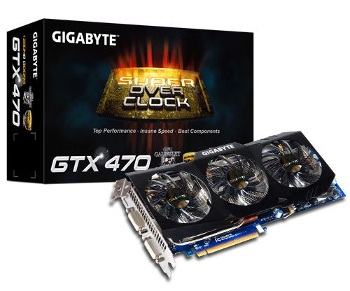 GIGABYTE GV-N470SO-13I - 1 GIGABYTE GV-N470SO-13I - 1