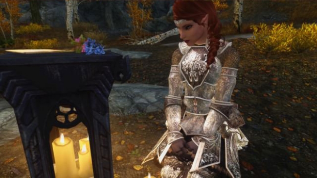 Hayatını kaybeden Skyrim oyuncusu için oyuncular anıt yaptılar Hayatını kaybeden Skyrim oyuncusu için oyuncular anıt yaptılar