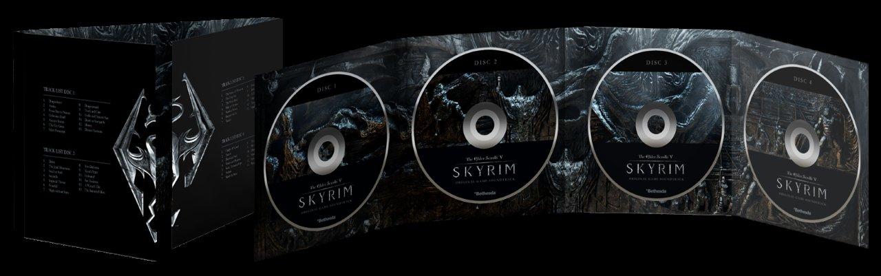 Skyrim'in 4 disklik Soundtrack albümü ön satışta Skyrim'in 4 disklik Soundtrack albümü ön satışta