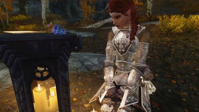 Hayatını kaybeden Skyrim oyuncusu için oyuncular anıt yaptılar Hayatını kaybeden Skyrim oyuncusu için oyuncular anıt yaptılar
