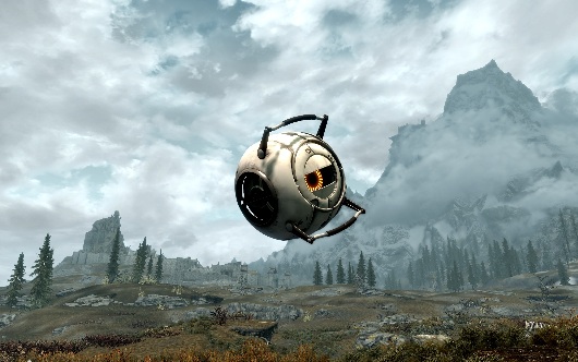 Skyrim'in Portal 2 modunda fazlası mı var? Skyrim'in Portal 2 modunda fazlası mı var?