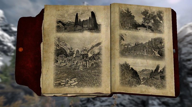 Skyrim RDR2 modu ile oyuna çizim defteri ekleniyor Skyrim RDR2 modu ile oyuna çizim defteri ekleniyor