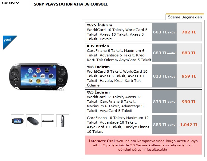 PS Vita'nın satış fiyatları belli oldu! - 2