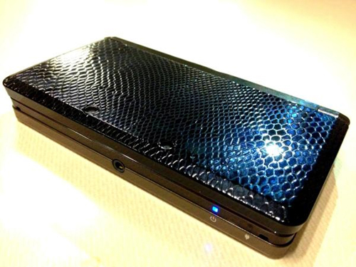Yılan derisi kaplı Nintendo 3DS'e ne dersiniz? Yılan derisi kaplı Nintendo 3DS'e ne dersiniz?