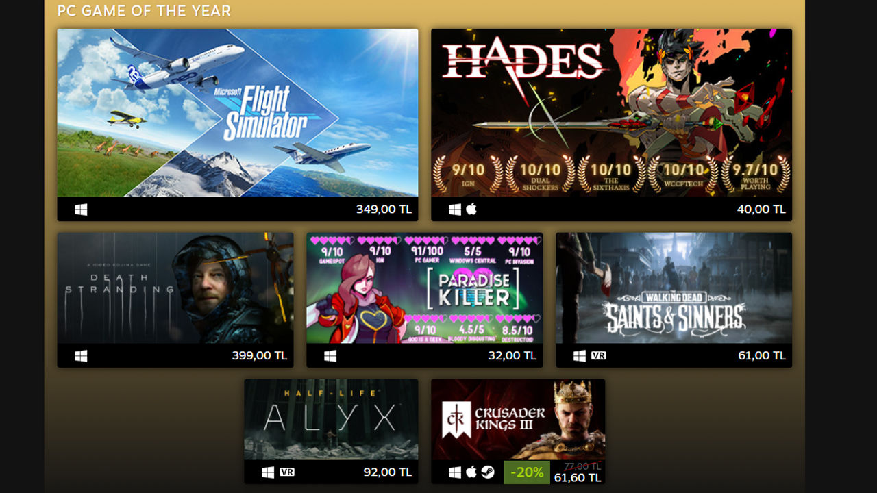 Golden Joystick Awards 2020 kazananları belli oldu Golden Joystick Awards 2020 kazananları belli oldu