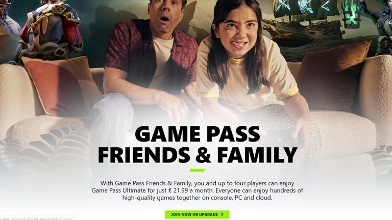 Xbox Game Pass Friends & Family paketi resmi olarak duyuruldu Xbox Game Pass Friends & Family paketi resmi olarak duyuruldu