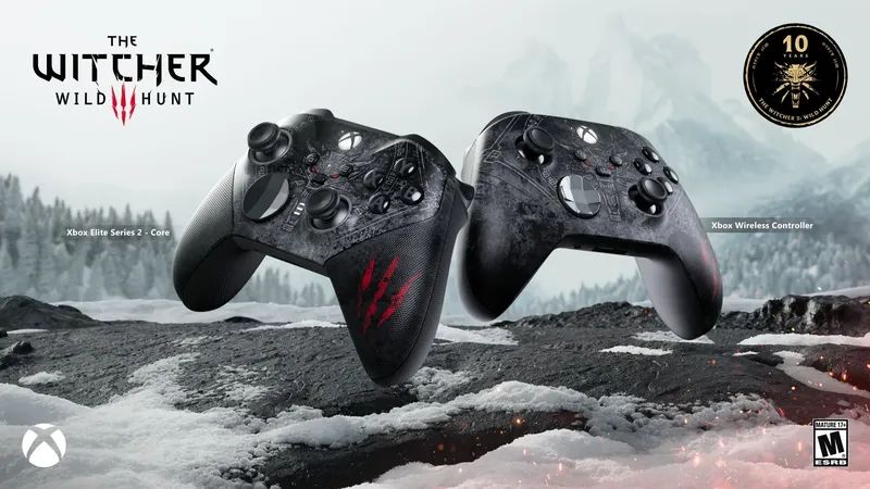 Witcher 3 Xbox Kontrolcüsü Satışa Sunuldu Witcher 3 Xbox Kontrolcüsü Satışa Sunuldu