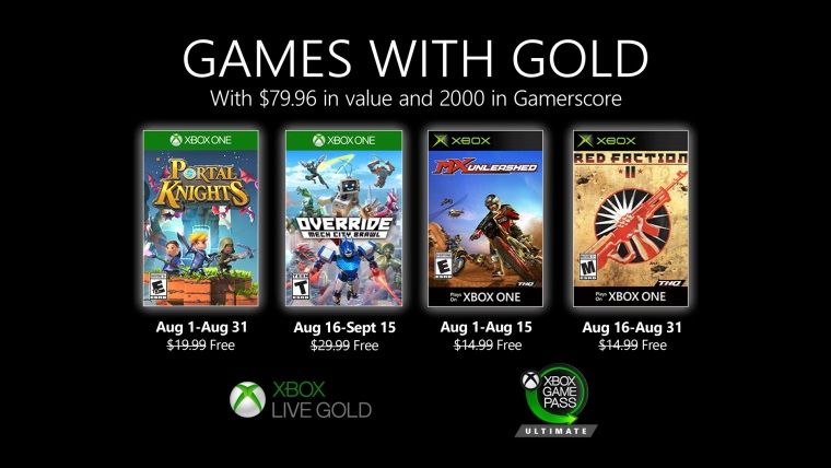 Xbox Live Gold Ağustos 2020 ücretsiz oyunları belli oldu Xbox Live Gold Ağustos 2020 ücretsiz oyunları belli oldu