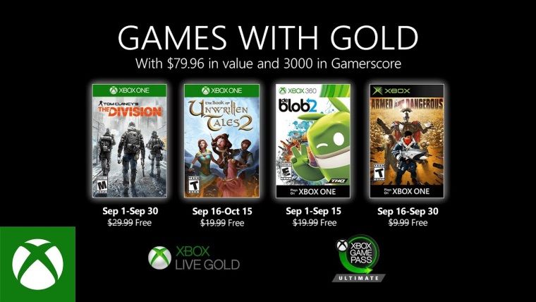 Xbox Live Gold Eylül 2020 ücretsiz oyunları belli oldu Xbox Live Gold Eylül 2020 ücretsiz oyunları belli oldu