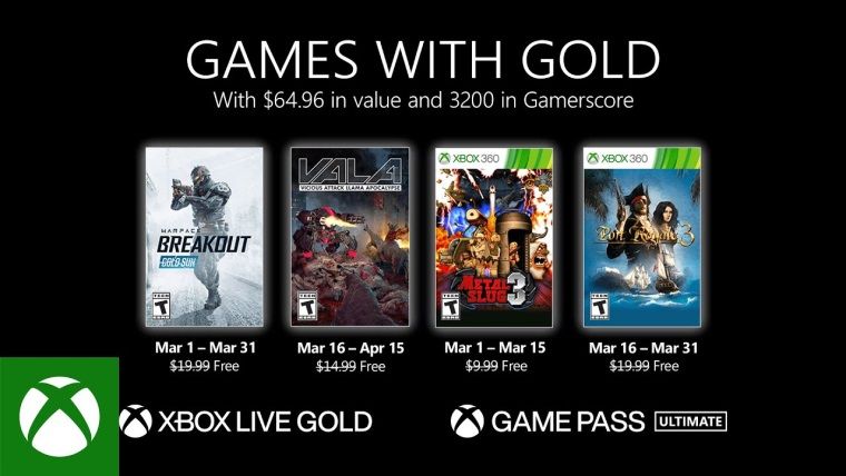Xbox Live Gold Mart 2021 ücretsiz oyunları belli oldu Xbox Live Gold Mart 2021 ücretsiz oyunları belli oldu