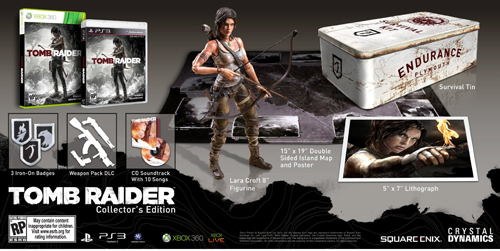 Tomb Raider'ın Collector's Edition kutu resmi belli oldu Tomb Raider'ın Collector's Edition kutu resmi belli oldu