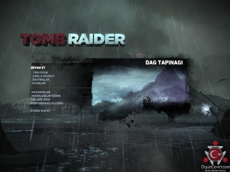 Tomb Raider artık Türkçe! - 1 Tomb Raider artık Türkçe! - 1