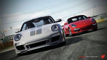 Forza 4'te Porsche'lar garaja girdi bile! Forza 4'te Porsche'lar garaja girdi bile!
