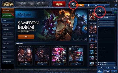 Dark Passage sihirdar simgesi, League of Legends mağazalarında - 1