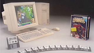 League of Legends 90'larda piyasaya sunulsaydı reklamı nasıl olurdu?