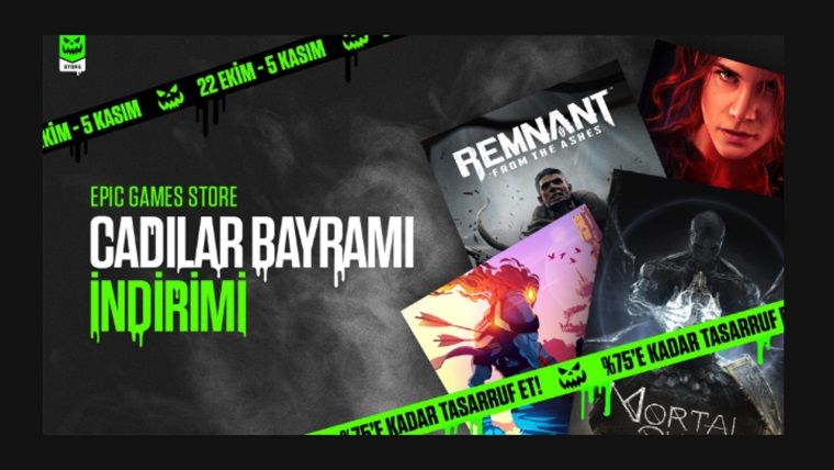 Epic Games Store Cadılar Bayramı indirimleri başladı Epic Games Store Cadılar Bayramı indirimleri başladı