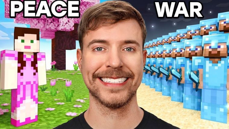 MrBeast’in 1000 Kişilik Minecraft Videosu Tepki Çekti MrBeast’in 1000 Kişilik Minecraft Videosu Tepki Çekti