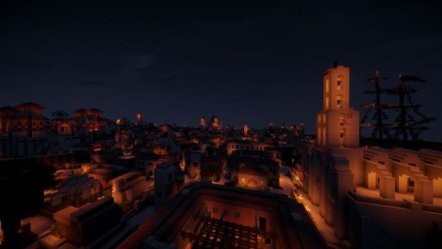 Assassin's Creed IV'ün Havana şehri Minecraft'ta canlandı - 2