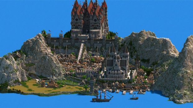 4.5 Yılda yapılan Minecraft haritası muazzam gözüküyor! - 1