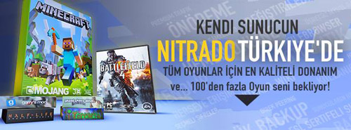 Minecraft sunucunuz yok mu? Minecraft sunucunuz yok mu?