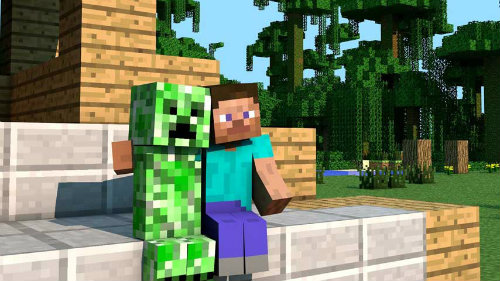 Minecraft ikonu tam 5 yaşında Minecraft ikonu tam 5 yaşında
