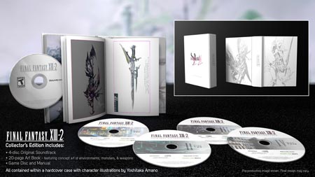 FF XIII-2'ye koleksiyoner versiyonu FF XIII-2'ye koleksiyoner versiyonu