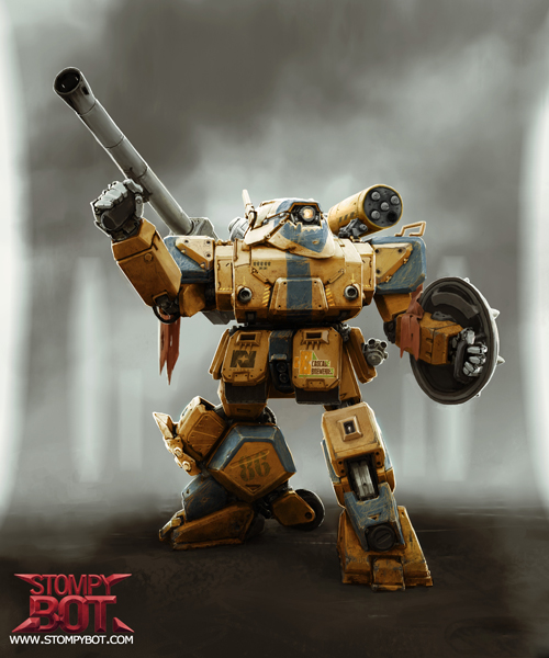 Stompy Bot yeni Heavy Gear'ı yaratıyor - 1 Stompy Bot yeni Heavy Gear'ı yaratıyor - 1