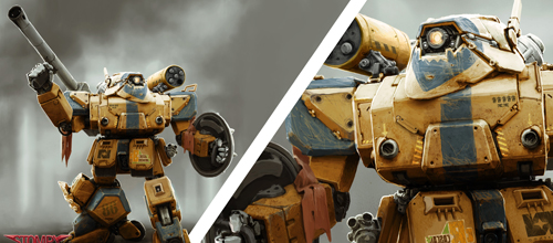 Stompy Bot yeni Heavy Gear'ı yaratıyor - 2 Stompy Bot yeni Heavy Gear'ı yaratıyor - 2